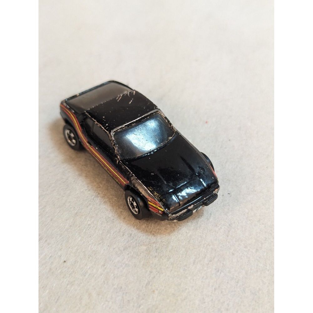 Hot Wheels BLACK Porsche Upfront 924 HK Base 1978 LQQK